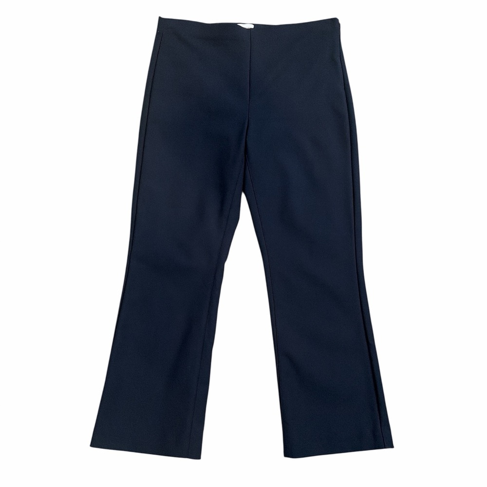ECRU Navy Straight Leg Crop Trouser Pants 1691PS Size 2 NWOT